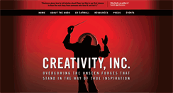 Desktop Screenshot of creativityincbook.com