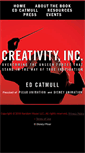 Mobile Screenshot of creativityincbook.com